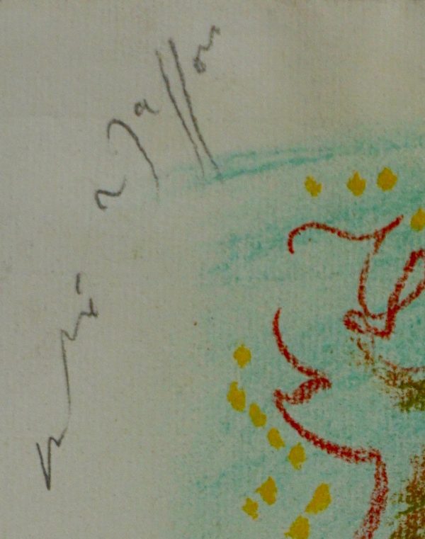 Pastel Etude pour EROPHAGES Le rebelle du surréalisme  André Masson (1896-1987) – Image 8