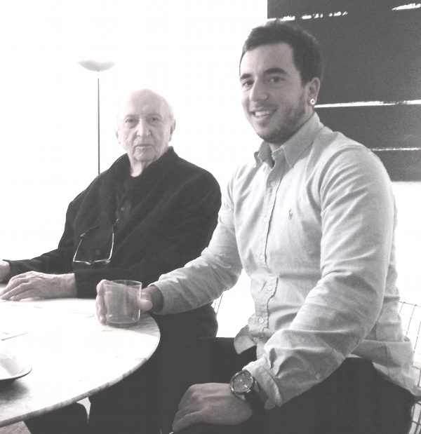 rencontre de Pierre Soulages et Carlito en 2016